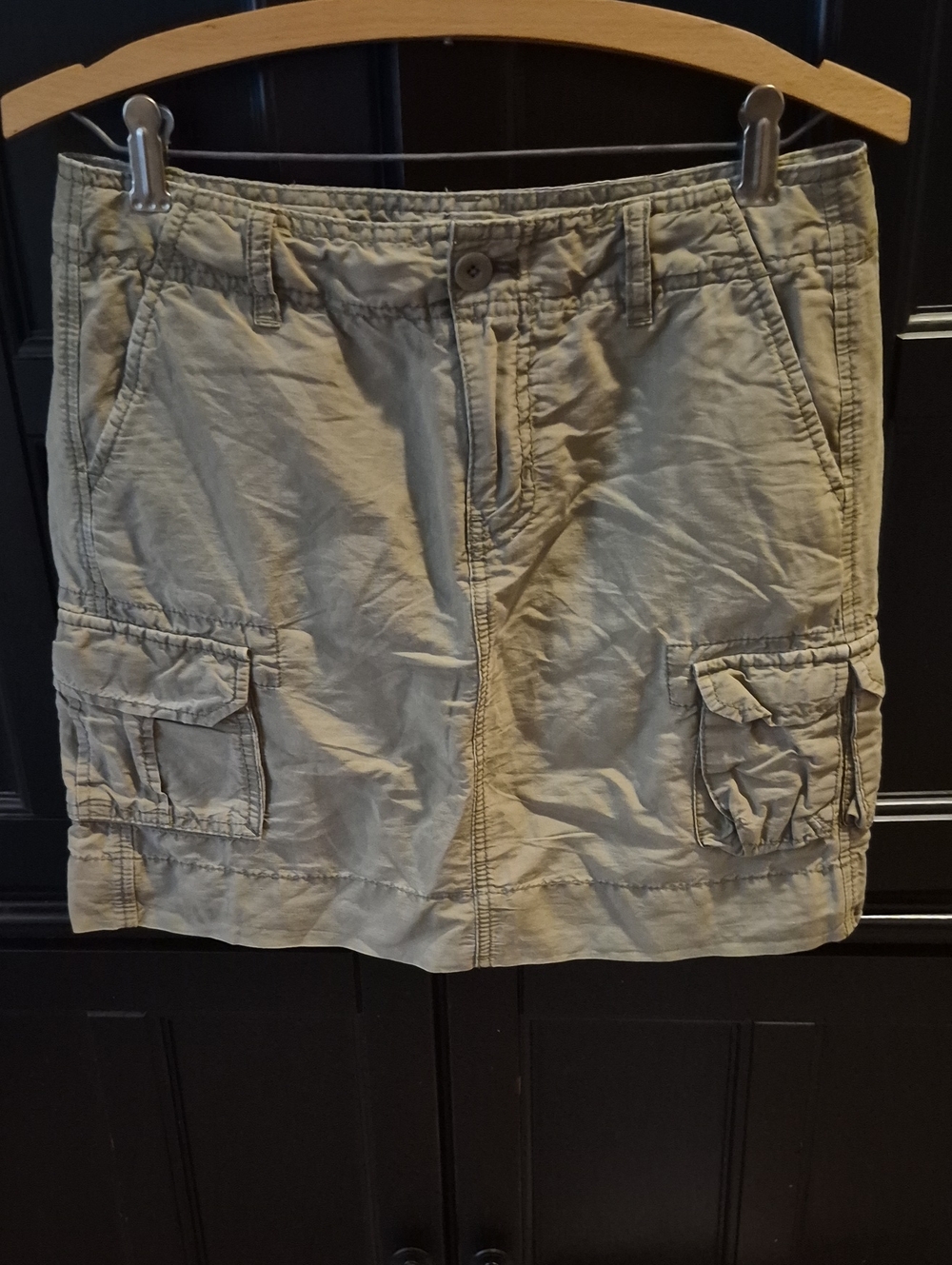 GAP Women's Cargo Skirt - Khaki